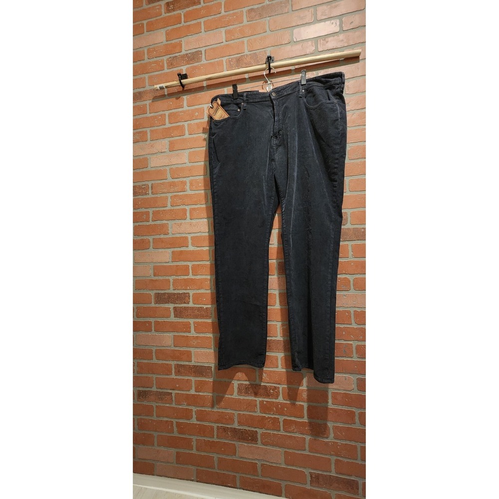 Cremiuex Corduroy Straight Leg Jeans 44×34 Chocolate Color.               Bin 2 - Picture 10 of 12